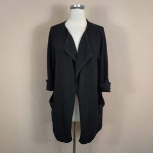Elegant Black Women's Cardigan